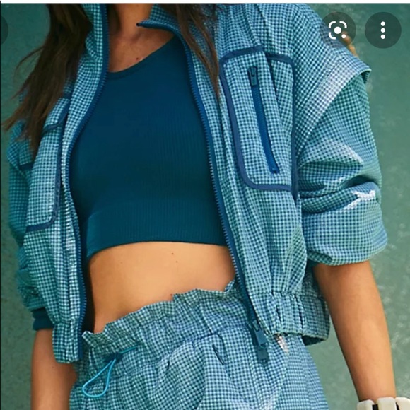 NWT Free People Forty Love Jacket Blue XS - Picture 4 of 5